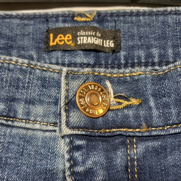 Lee EUC Classic Fit, Straight Leg Women's Jean's, Size 12 Regular - Picture 2 of 7